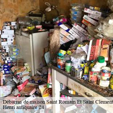 Débarras de maison saint-romain-et-saint-clement-24800 Henri antiquaire 24