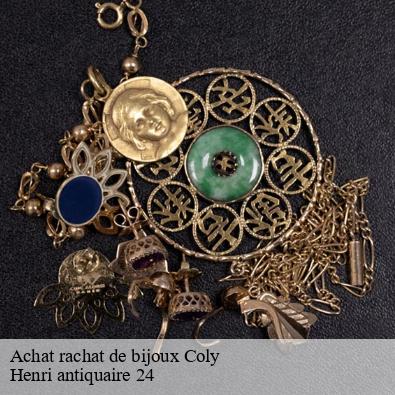 Achat rachat de bijoux coly-24120 Henri antiquaire 24