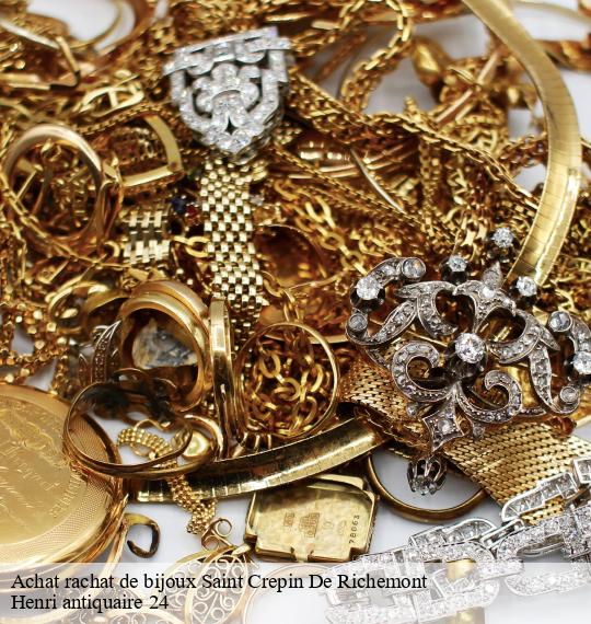 Achat rachat de bijoux saint-crepin-de-richemont-24310 Henri antiquaire 24