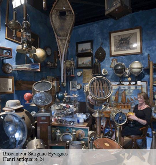 Brocanteur salignac-eyvignes-24590 Henri antiquaire 24